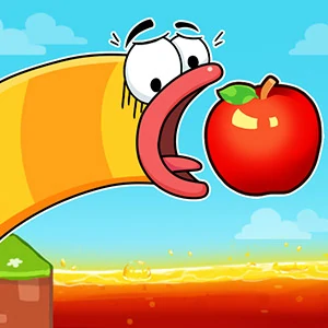 Apple Worm - free online Puzzle game at Myskie